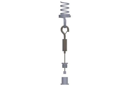 Bild von CapaCoustic Abhangset mit Spiralanker PGS 50 47 02