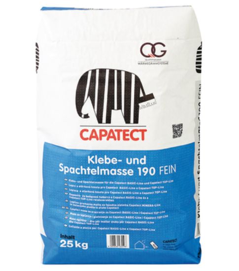 Bild von Capatect Klebe- und Spachtelmasse 190 fein PGS 50 15 14