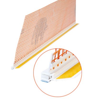 Bild von Capatect Gewebeanschlussleiste 3D Mini Plus PGS 50 18 34