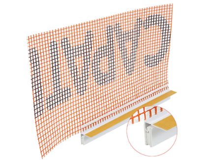 Bild von Capatect Rollladen-Anschlussprofil 3D PLUS PGS 50 18 34