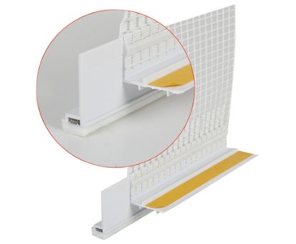 Bild von Capatect Fensteranschlussprofil Aluschale Flex 3D PGS 50 18 34