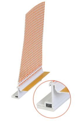 Bild von Capatect Fensteranschlussprofil Aluschale 3D 16 mm* bzw. 18 mm* PGS 50 18 34
