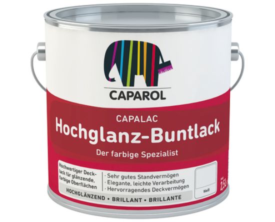 Bild von Capalac Hochglanz-Buntlack, ca. RAL 9006 Weißaluminium PGS 50 36 32